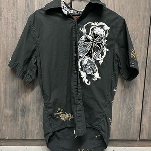 2000s Rebel spirit button up